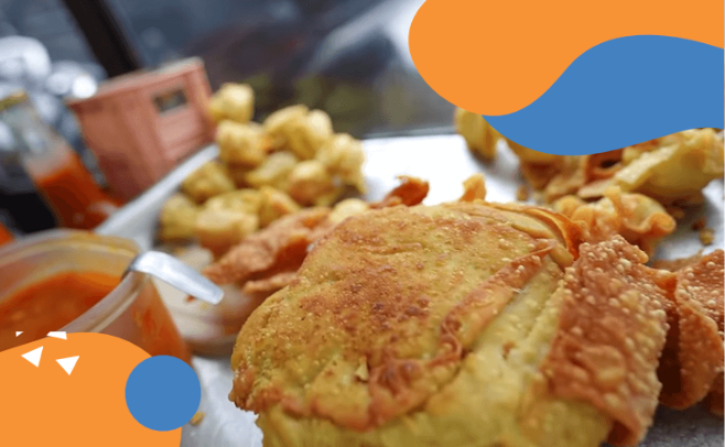 Tantangan Dari Youtuber Hobby Makan Untuk Membuat Batagor Jumbo