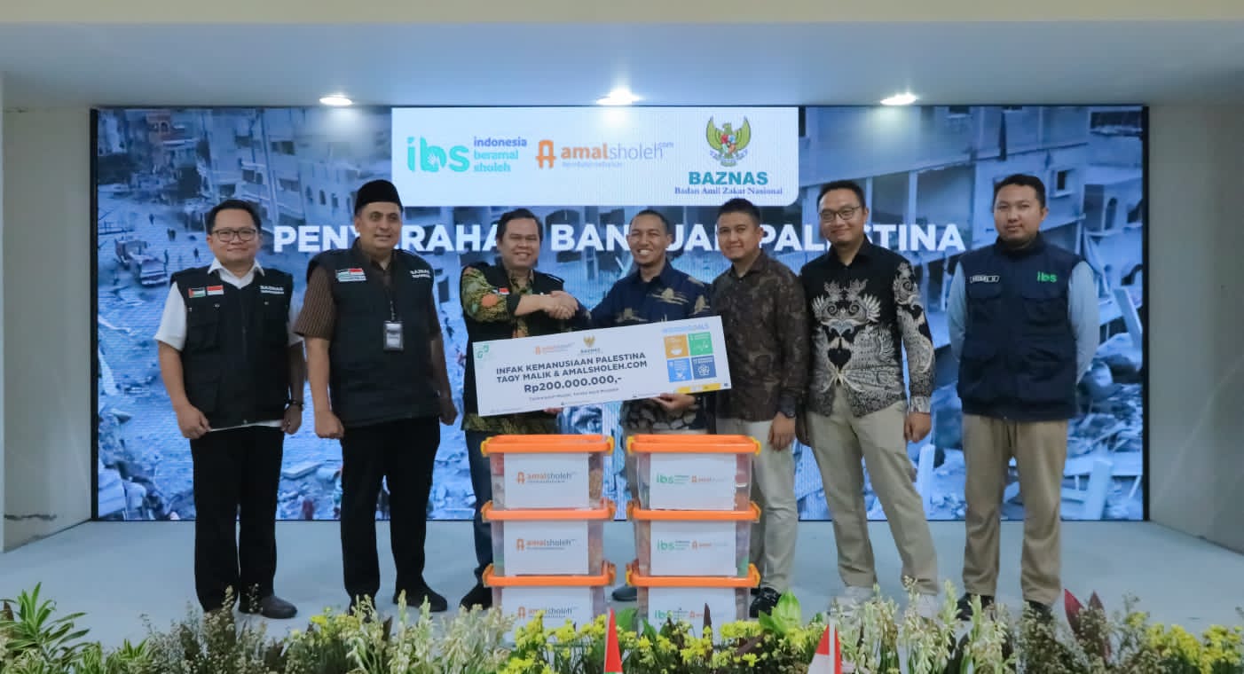 BAZNAS dan Yayasan Bersama Beramal Sholeh Berkolaborasi Beri Kemudahan Layanan ZIS