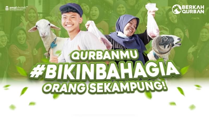 Berkah Qurban: #BikinBahagia Orang Sekampung dengan Qurban yang Mudah dan Bermanfaat